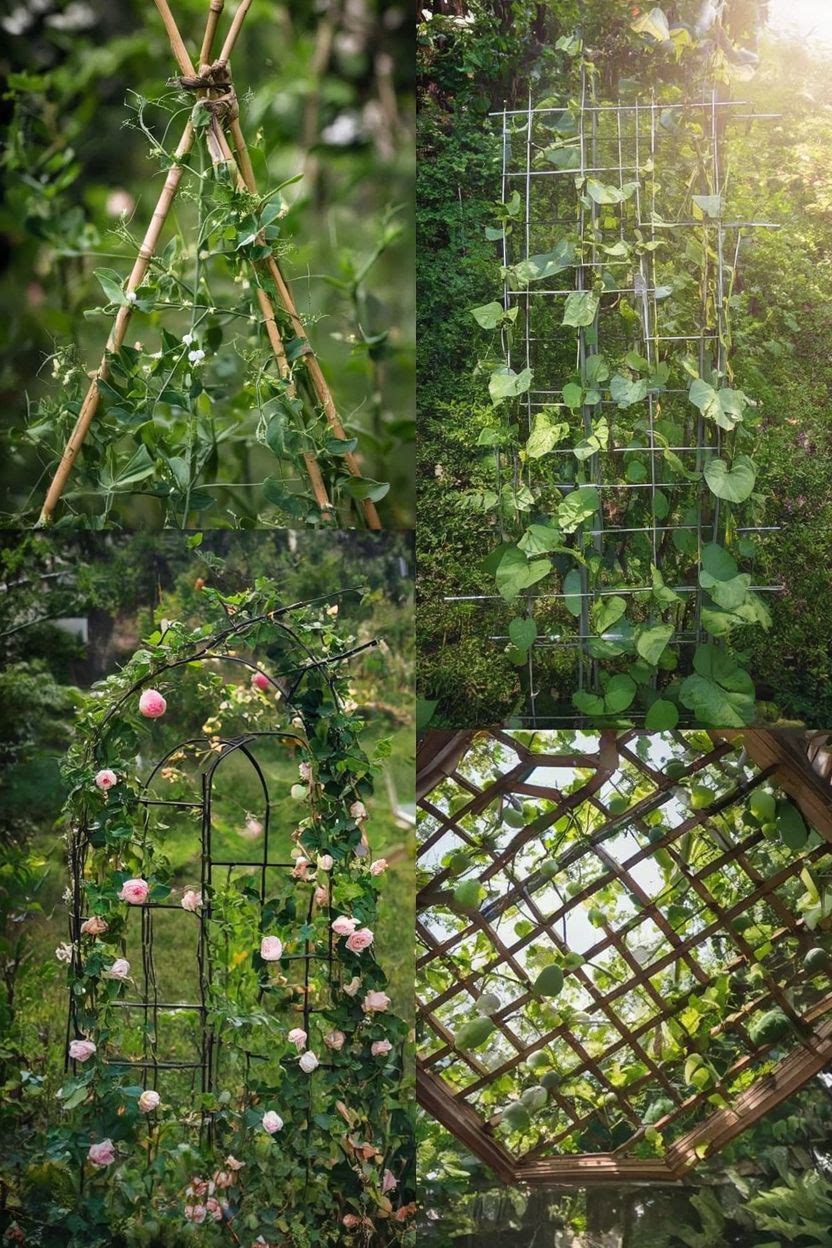 Types of Trellis for Plants